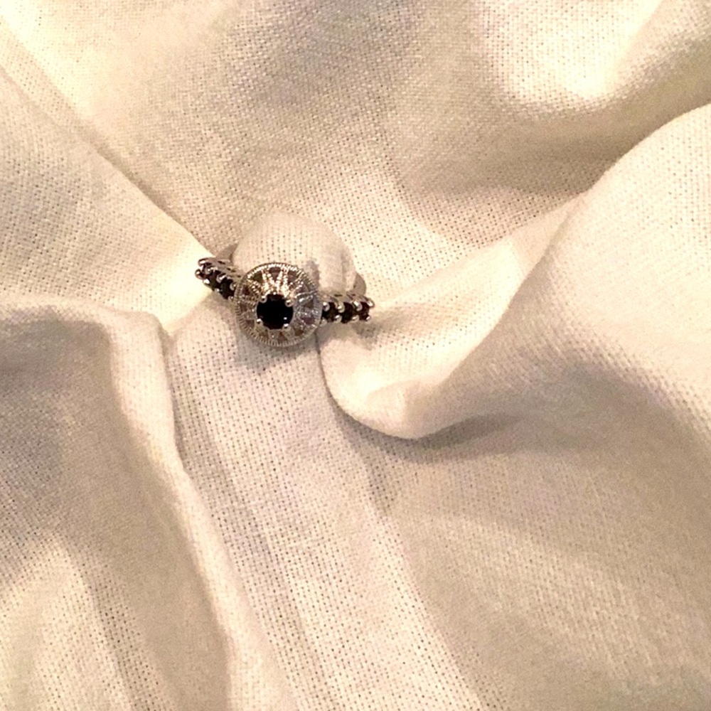 Bold onyx ring
